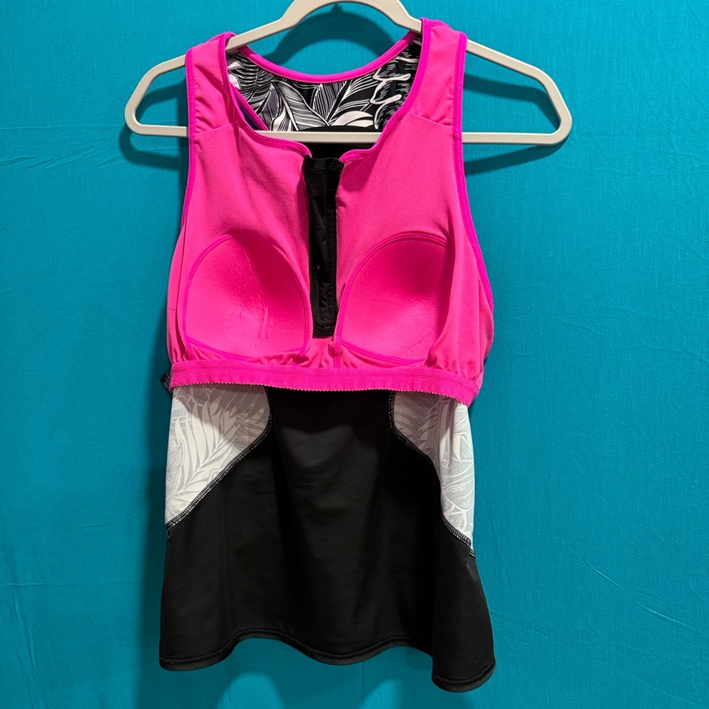 ZeroXposur Ladies Scuba Tankini Swimsuit, Swim top and matching swim shorts - Picture 5 of 11